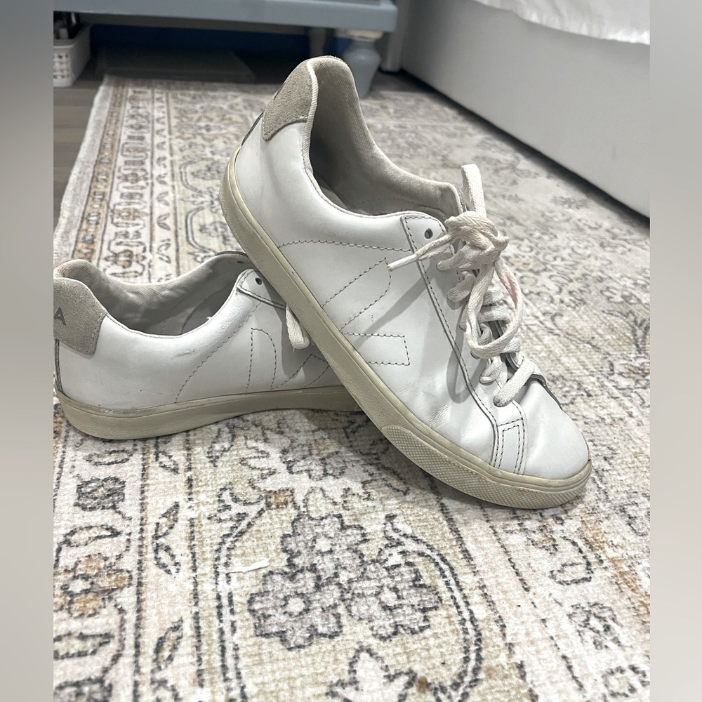 Veja | Esplar Leather Logo Sneakers
